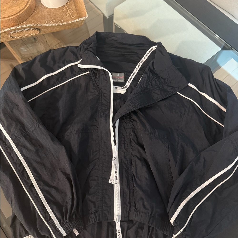 Free People Varsity Blues Jacket